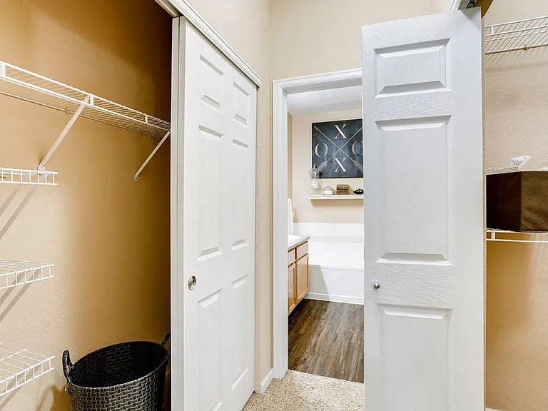Oversized Primary Bedroom Closets