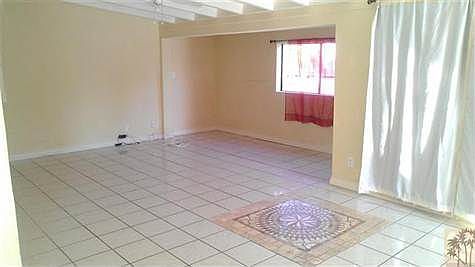 Open floor living room.