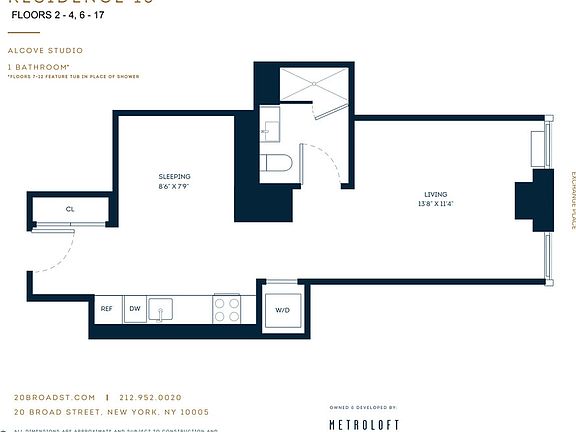 2nd image of 20 Broad St #713