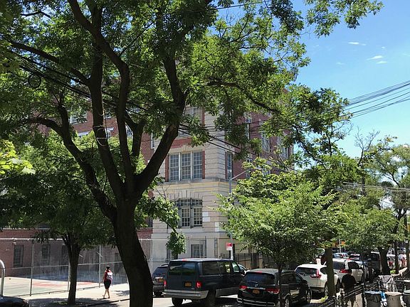 PS 81 Elementary School across the street