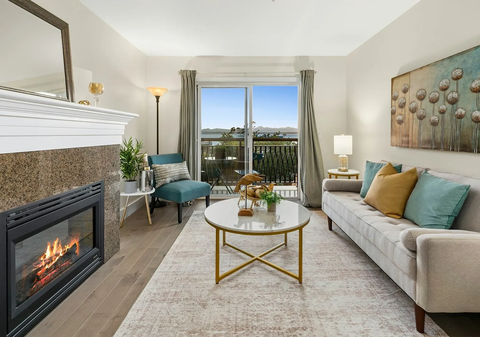 Water Views + Private Deck | Updated 2BR Condo — Photo 4