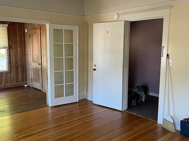 With front door open looking into hallway