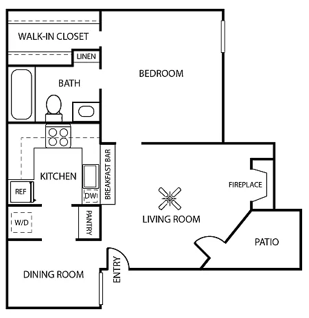Floor plan Laurels