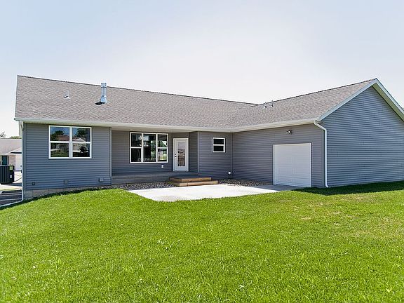 Back with porch & patio