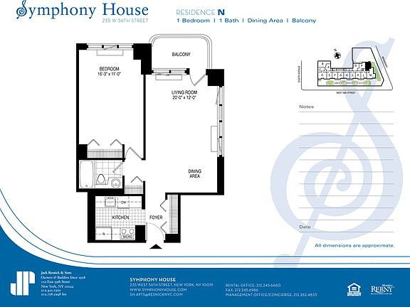 2nd image of 235 W 56th St APT 15N