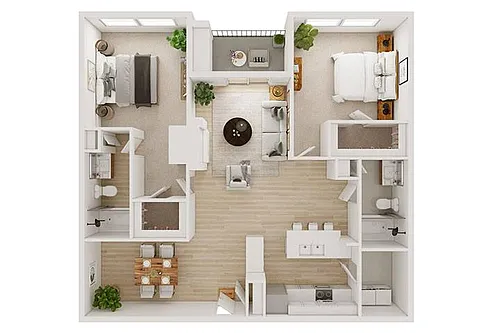 Floor plan B2A