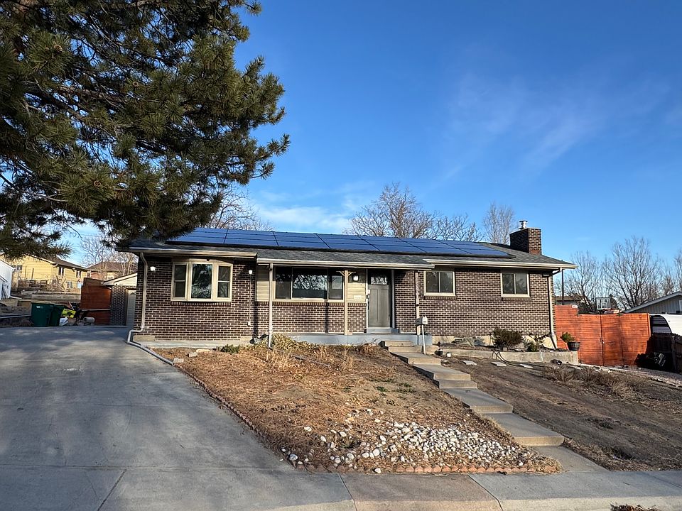 Front of Solar Powered Home