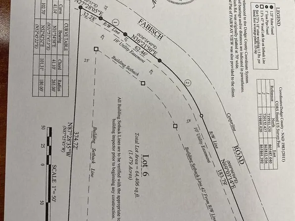 lot 6 Fabisch Road #1, Beaver Dam, WI 53916
