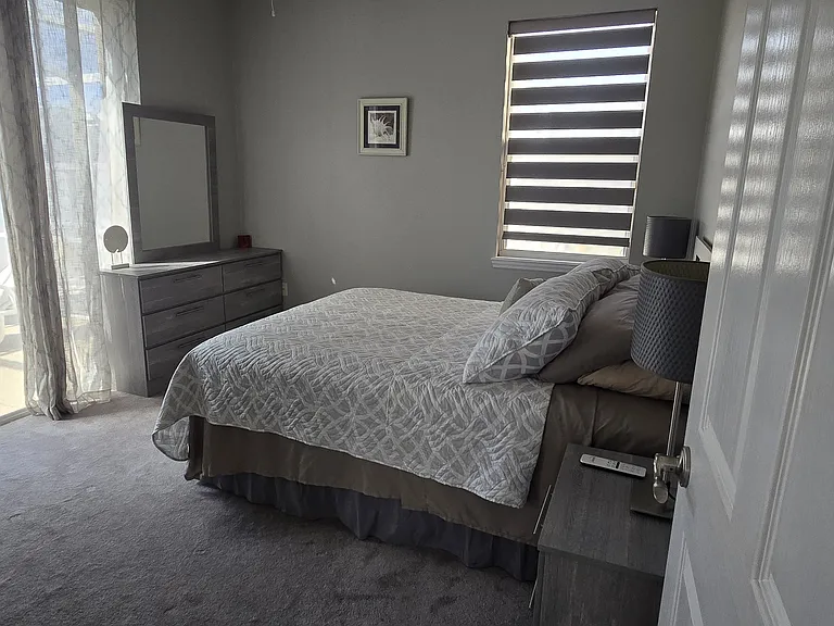 1st floor bedroom with pool access
