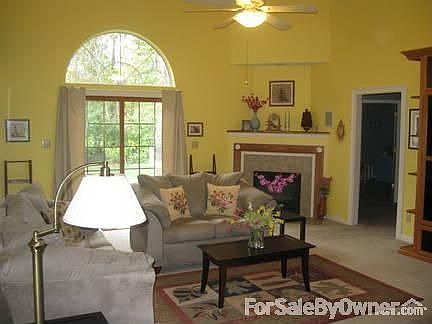 Living Room
						:
						view from front door - gas fireplace in corner