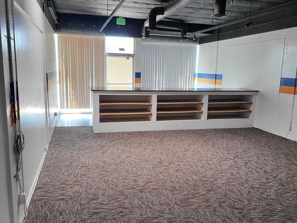 View from workspace area toward front of office.