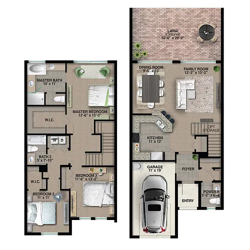 Floor plan Angelico (C1)