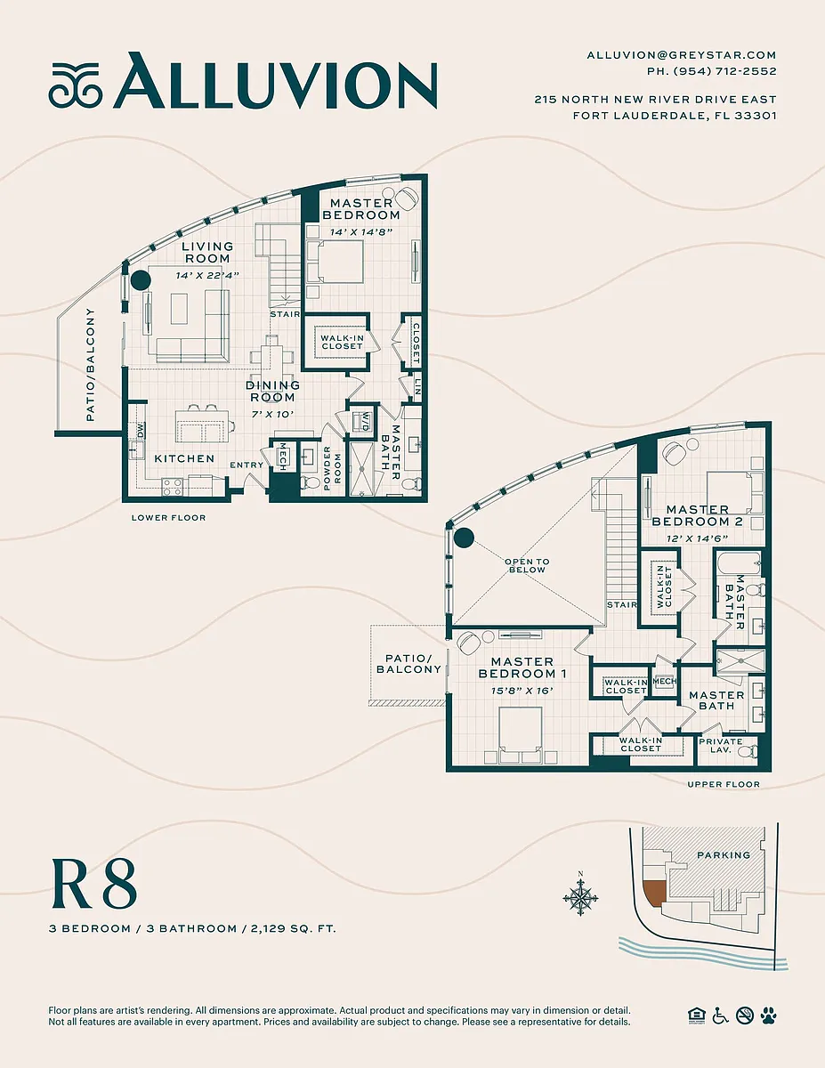 Floor plan R8