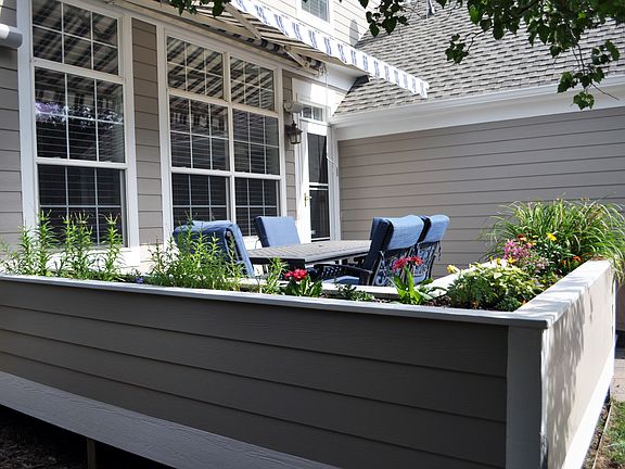 Built-in Planter Boxes