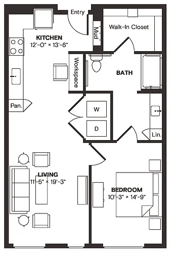 Floor plan A3.2 ANSI