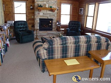 Great room looking north