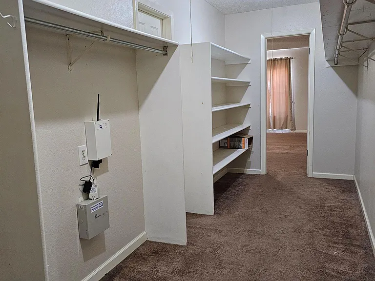 Very large master closet