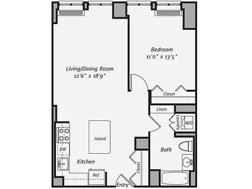 Floor plan A10