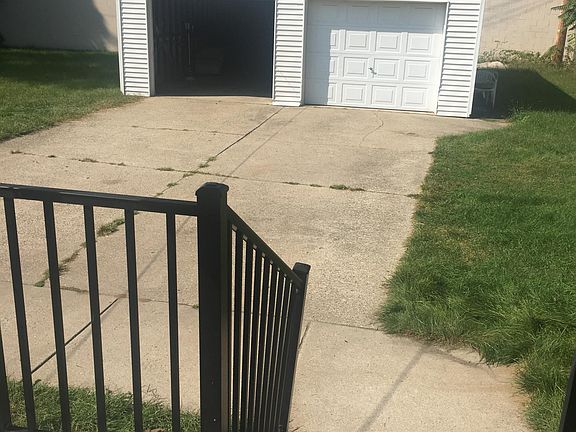 View from back porch of garage