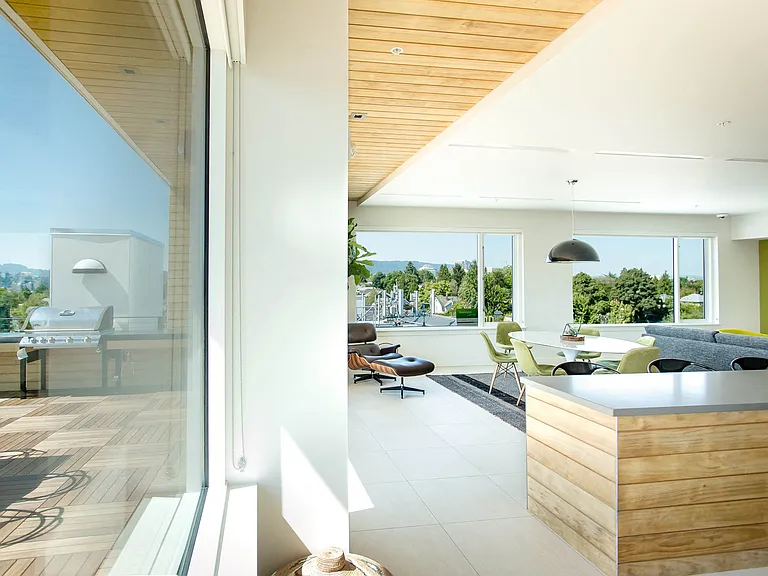 Rooftop clubhouse