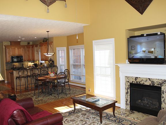 Enter the open floor plan