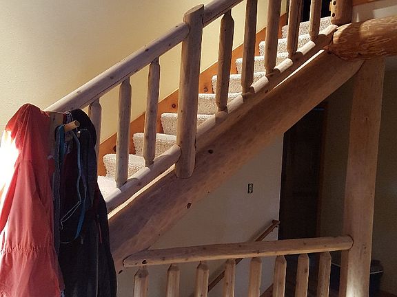 Stairs to Master BR/Loft