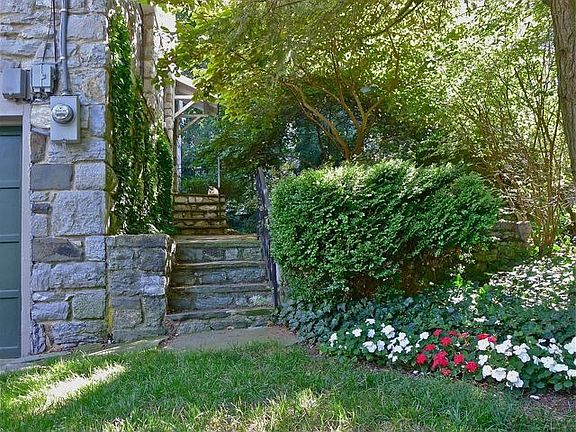 Steps to the back yard.