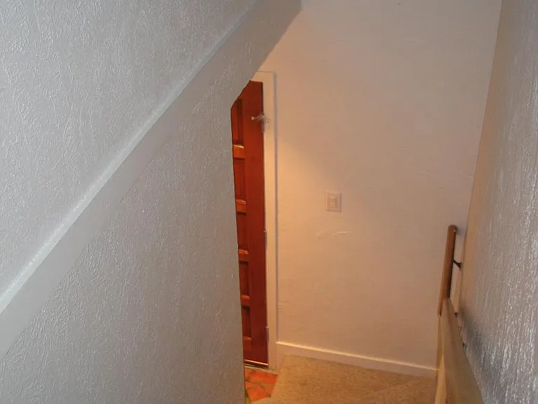 Viewing Entrance to stairs from top of stairs