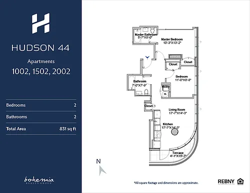 Floor plan H4 Terrace