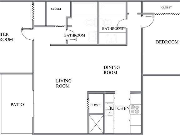 Experience the elegance of our thoughtfully designed 2-bedroom apartment layout. Experience the elegance of our thoughtfully designed 2-bedroom apartment layout.