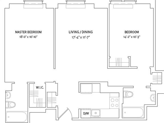 2nd image of 212 W 91st St APT 1509