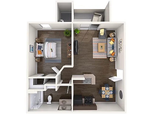 Floor plan UPGRADED PUEBLO