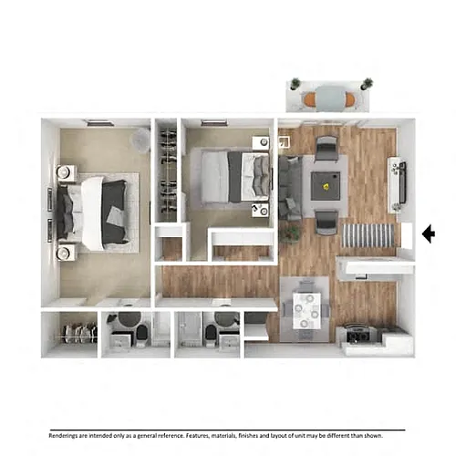 Floor plan B3