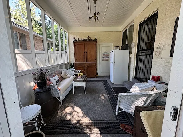 use of screen porch