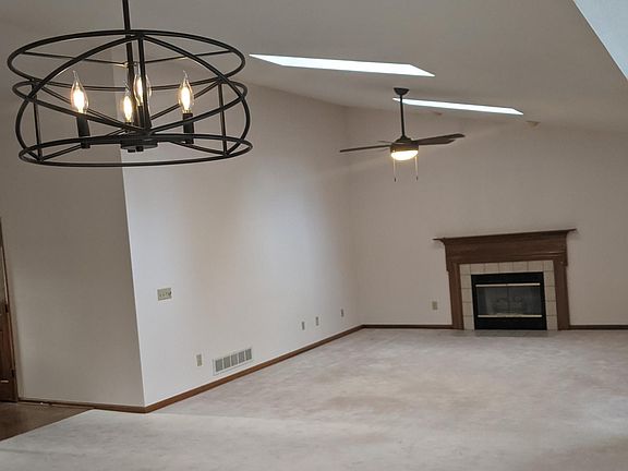 Dining room and living room