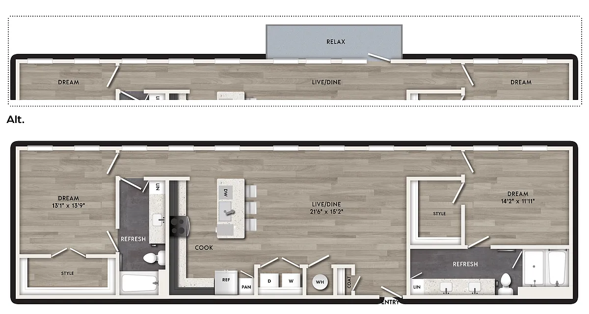 Floor plan B5