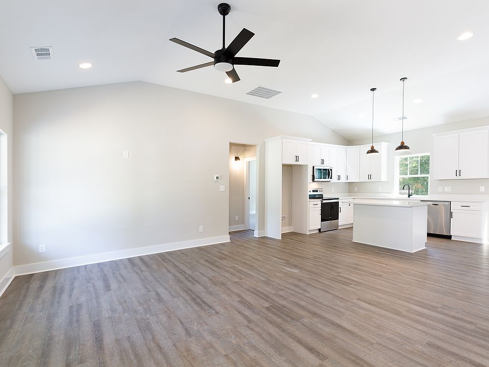 Main Living Area and Kitchen