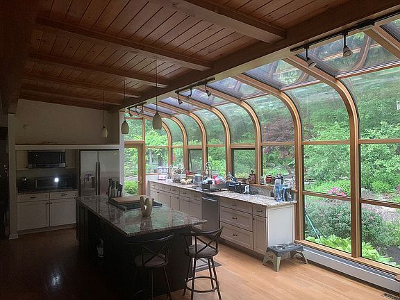 Kitchen Backyard view