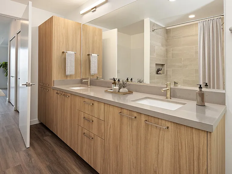 Virtually Staged Two-Bedroom Bath - The Torrey
