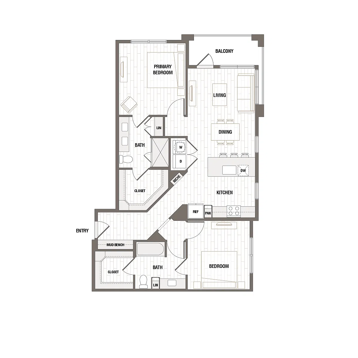 Floor plan B2R