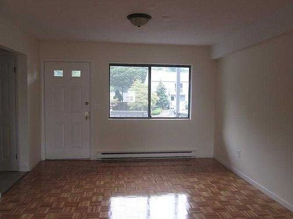 Living room showing front door