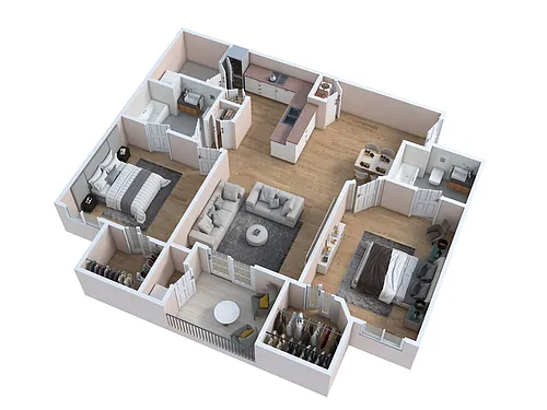 Floor plan Cantata