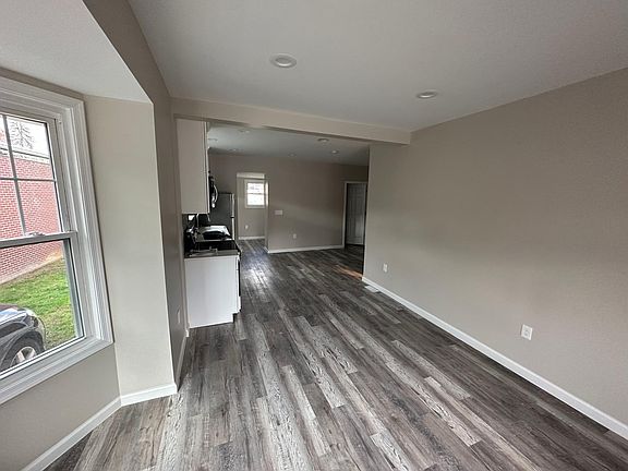 Open floor plan.