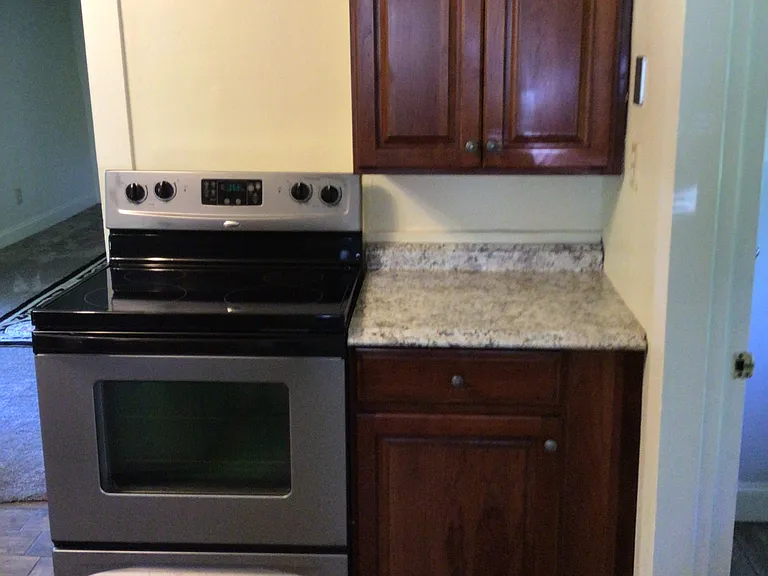 As you enter kitchen