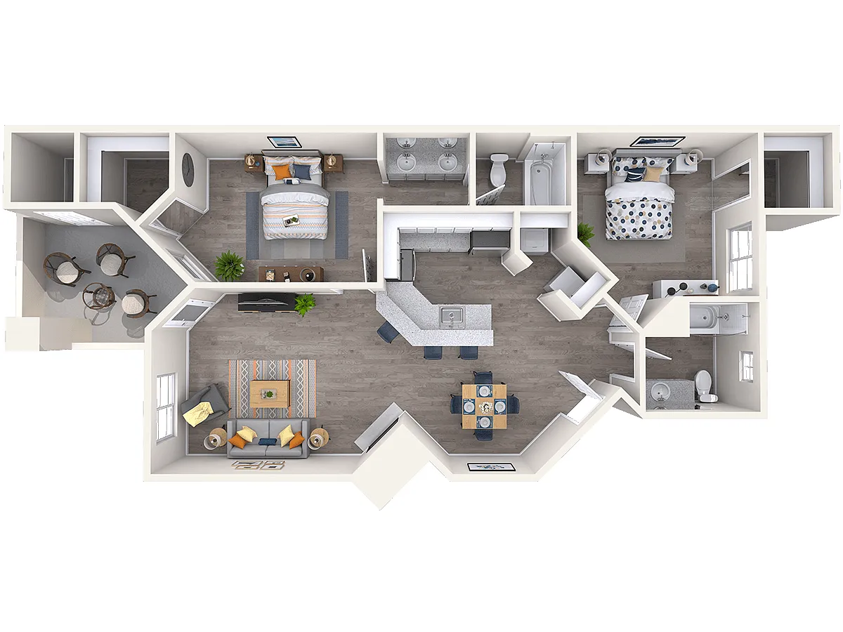 Floor plan B2