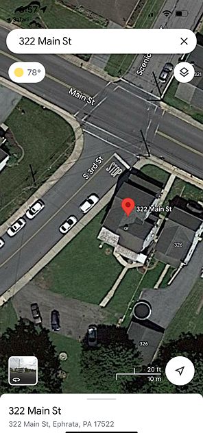on the corner of main and third. walking distance to the rail trail