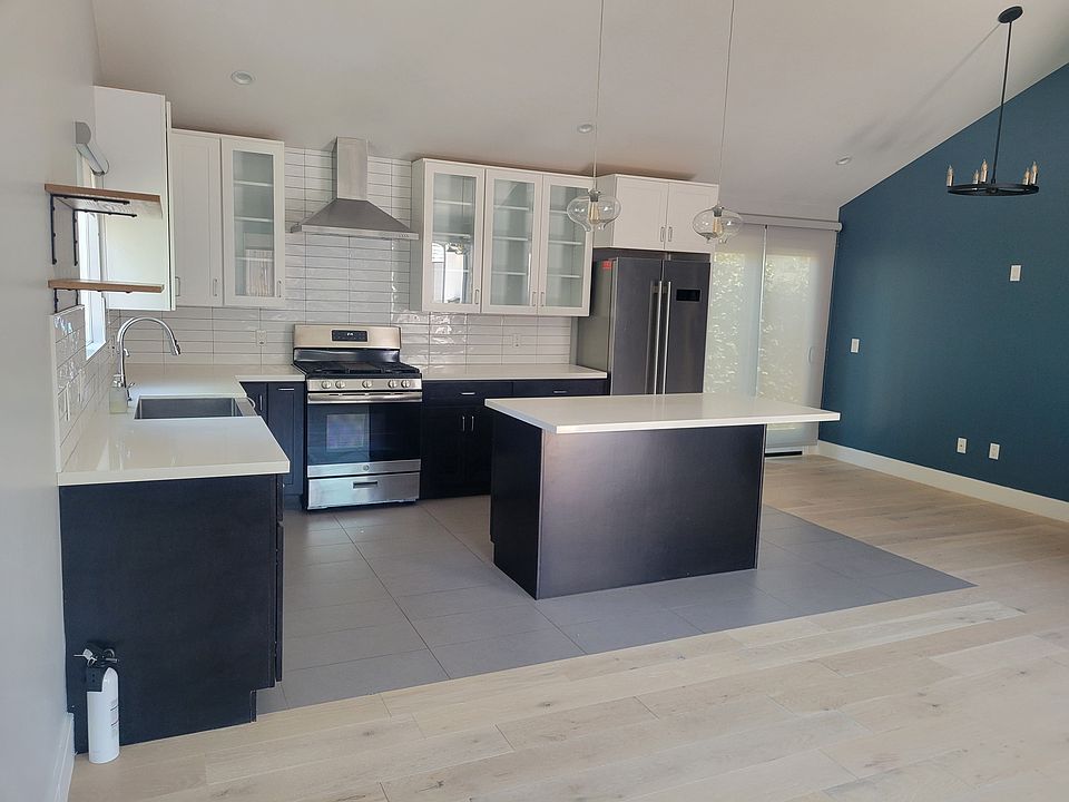 Kitchen, Dining Room, Living Room