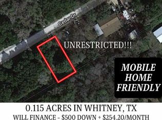 Cedar Way, Whitney, TX 76692