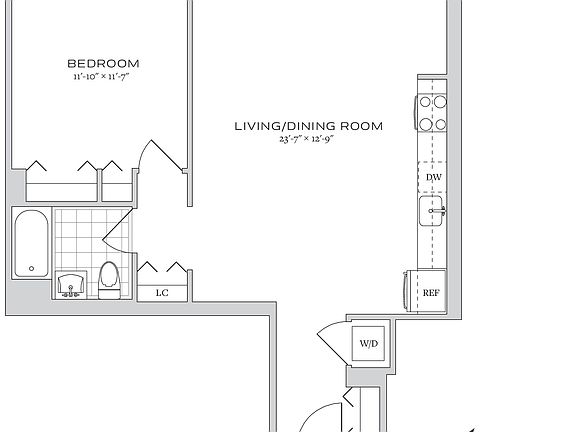 2nd image of 70 Pine St APT 2407