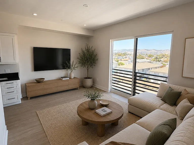 Main living space virtually staged for inspiration.